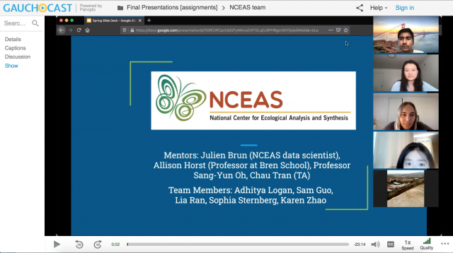 NCEAS Data Science Capstone Presentation
