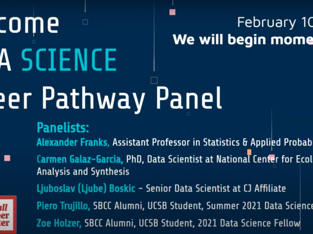 SBCC DS Panel Welcome Screen